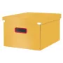 Leitz Click & Store Cosy Medium Aufbewahrungsbox, Aufbewahrungsbox, Gelb, Rechteckig, Karton, Monochromatisch, Innenbereich