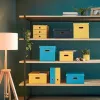 Leitz Click & Store Cosy Medium Storage Box, Aufbewahrungsbox, Grau, Rechteckig, Karton, Monochromatisch, Innenbereich