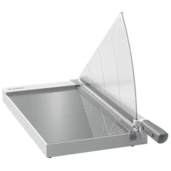 Leitz Precision Office Papierschneider A3, 15 Blatt, Edelstahl, A3, 80 g/m², Glas, Edelstahl, Anthrazit