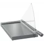 Leitz Precision Office Pro Papierschneider A3, 25 Blatt, Edelstahl, A3, 80 g/m², Aluminium, Glas, Edelstahl, Anthrazit