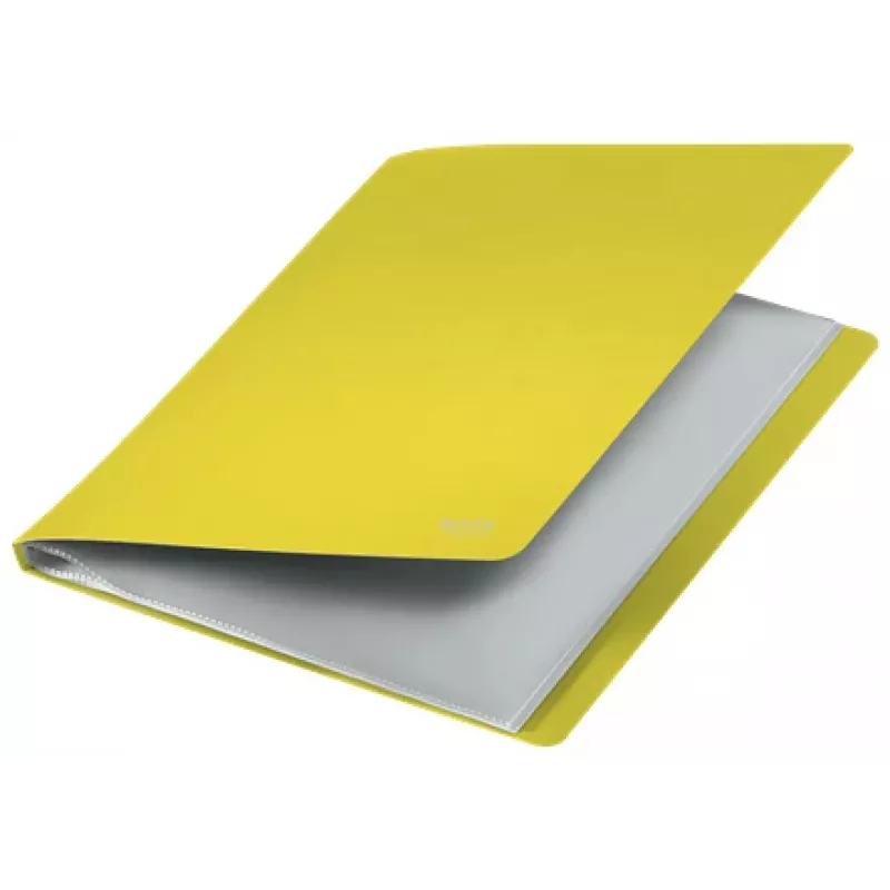 Leitz Recycle Display-Buch, Gelb, Polypropylen (PP), 20 Fächer, 40 Blätter, Quer-/Hochformat, A4
