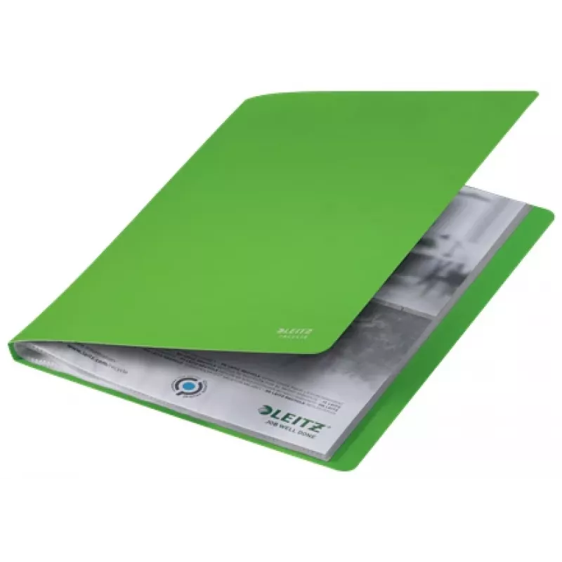 Leitz Recycle Display-Buch, Grün, Polypropylen (PP), 20 Taschen, 40 Blätter, Quer-/Hochformat, A4