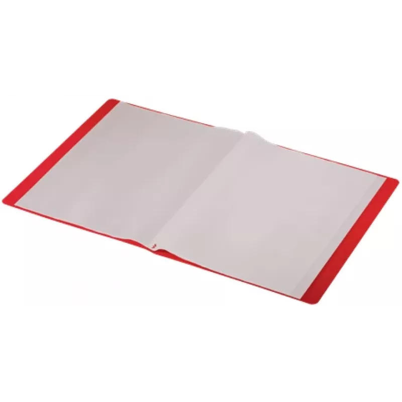 Leitz Recycle Displaybuch, Rot, Polypropylen (PP), 40 Fächer, 80 Blatt, quer/hoch, A4