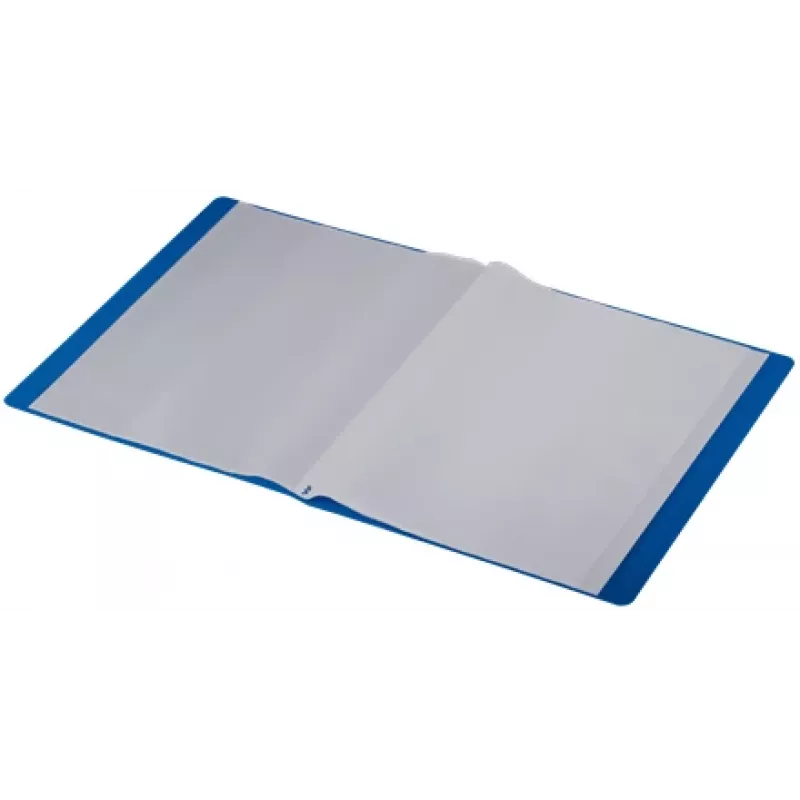 Leitz Recycle Displaybuch, Blau, Polypropylen (PP), 40 Fächer, 80 Blatt, Querformat/Hochformat, A4