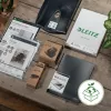 Leitz Recycle A4 Hüllenspender, 40 St., 210 x 297 mm (A4), Transparent, Polypropylen (PP), Hochformat, Oben, 0,07 mm