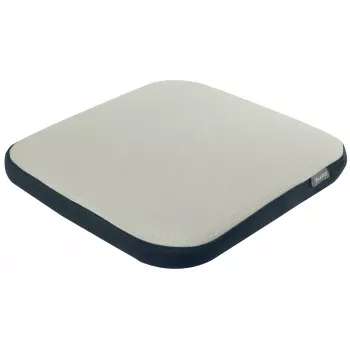 Leitz Ergo Active Wobble Cushion mit Stoffbezug, Sitzkissen, Universal, Grau, Quadratisch, 150 kg, Einfarbig