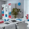 Leitz WOW Flachmappe A4, Konventioneller Aktenordner, A4, Karton, Rot, Querformat/Hochformat, 60 Blatt