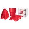 Leitz Zeitschriftenablage WOW, Rot, Kunststoff, A4, 75 mm, 258 mm, 312 mm