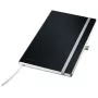 Leitz Style Notizbuch A5 kariert mit Softcover, Monochromatic, Schwarz, A5, 80 Blatt, 100 g/m², kariertes Papier