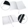 Leitz Style Notizbuch A5 kariert mit Softcover, Monochromatic, Schwarz, A5, 80 Blatt, 100 g/m², kariertes Papier