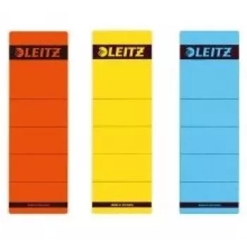 Leitz 1640-10-55 Rückenschild für Ringbücher, 61 x 285 mm, lang breit, grün