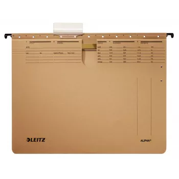 Leitz ALPHA Hängemappe Karton A4 Braun