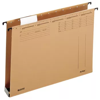Leitz ALPHA Hängemappe Karton A4 Braun