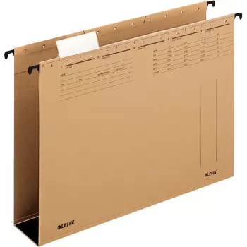 Leitz ALPHA Hängemappe Karton A4 Braun