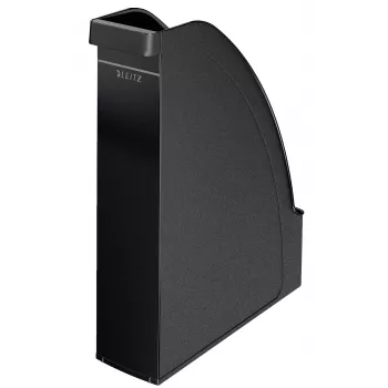 Leitz Magazinbox Plus Standard, Schwarz, Kunststoff, A4, 7 cm, 78 mm, 300 mm