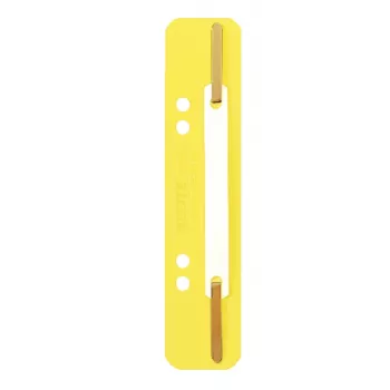 Leitz 3710-00-15 Heftstreifen, 35 x 158 mm, PP-Folie, gelb