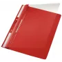 Leitz 41900025 Berichtmappe PVC Rot, Transparent
