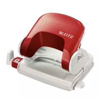 Leitz 5038 Locher 16 Blatt Rot, Weiß