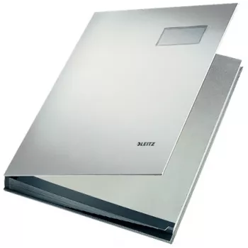 Leitz 5700-00-85 Signature Folder, 20 Fächer, A4, Grau
