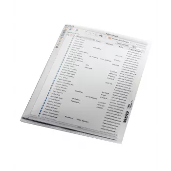 Leitz Qualitätsordner A5, 30 % recycelter Kunststoff aus Pre-Consumer-Abfällen, 150 x 210 mm (A5), Polypropylen (PP), Transparent, Hochformat, 160 mm, 220 mm
