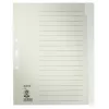 Leitz 12200085 Tab-Index Blanko-Tab-Index Papier Grau