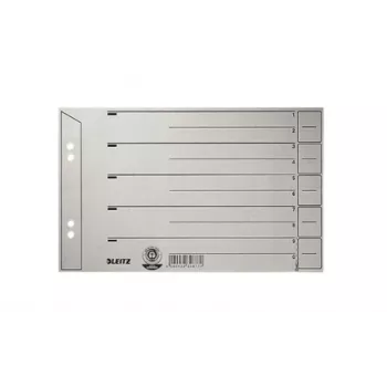 Leitz 16560085 Trennblätter Karton Grau 1 Stück
