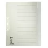 Leitz 12220085 Trennstreifen Papier Grau