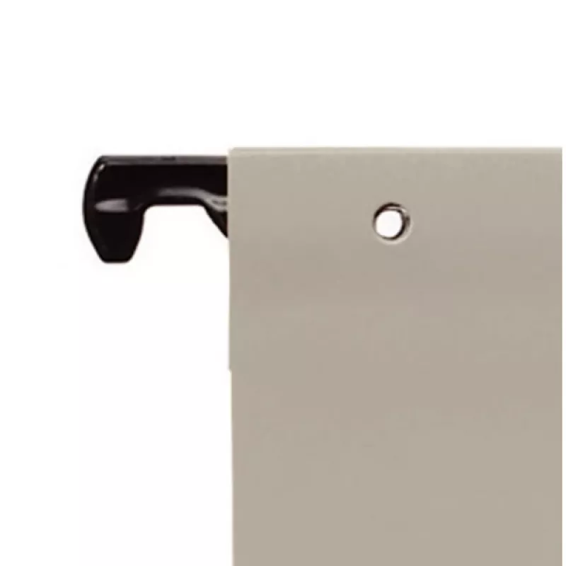 Leitz Alpha Hängemappe Karton, Metall A4 Rot 5 Stk.