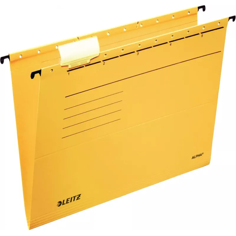 Leitz Alpha Hängemappe Karton A4 Blau