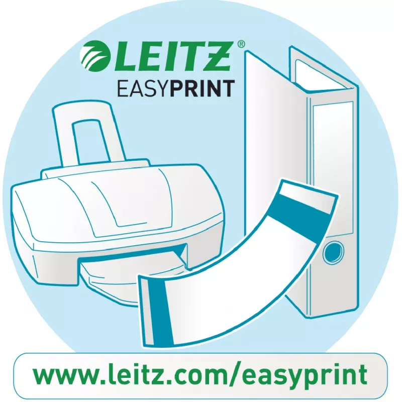 Leitz 16862025 Selbstklebeetikett Rechteckig Rot 150 Stück