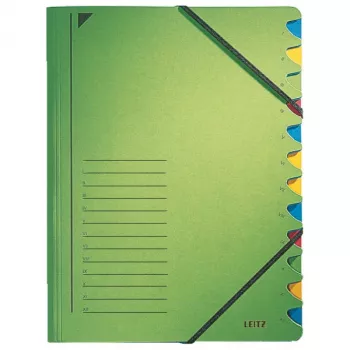 Leitz 39120055 Kartonregister Grün