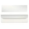 Leitz Etikettenhalter aufclipsbar mit Etikett für Plus-Briefablagen, Kunststoff, Transparent, 55 mm, 15 mm, 20 g, 1 Stk.