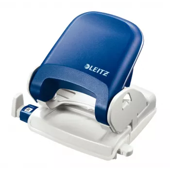 Leitz Lochgerät 5005 NeXXt, 2-fach-Lochung 25 Blatt, 25 Blatt, Blau, Kunststoff, 8 cm, 5,5 mm, A4