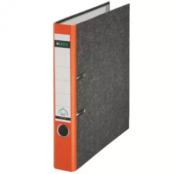 Leitz Ringbuch aus Karton, 180°, A4, Orange