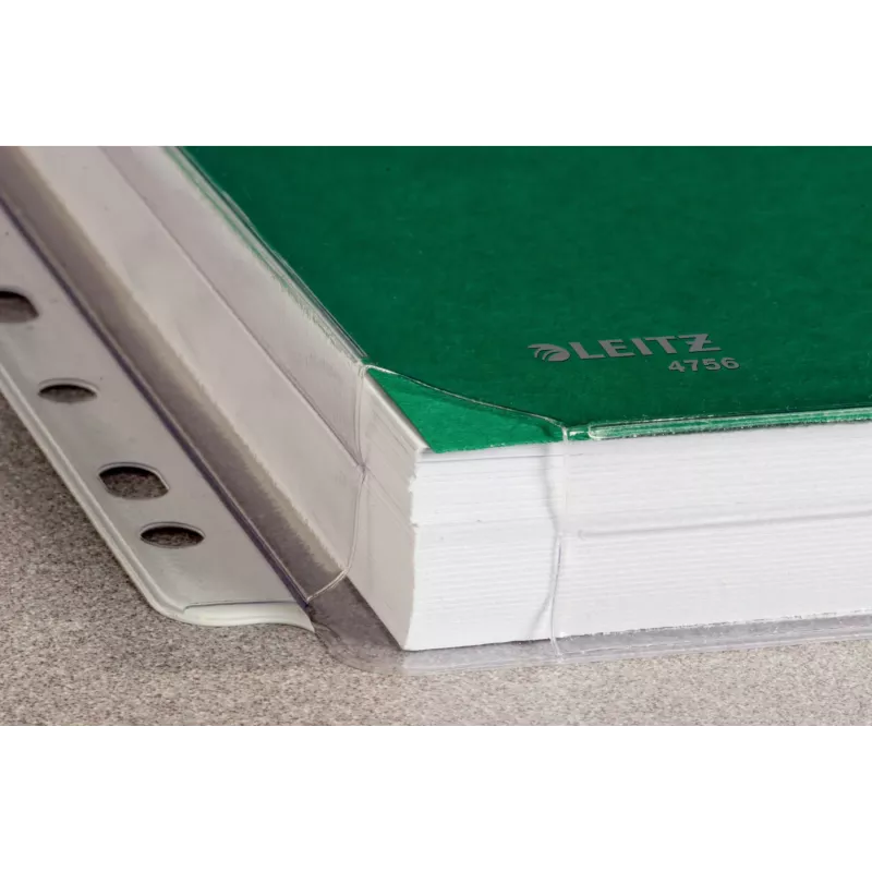 Leitz Pocket Expanding 170my A4, 210 x 297 mm (A4), Transparent, Polyvinylchlorid (PVC), Hochformat, Oben, 80 g/m²