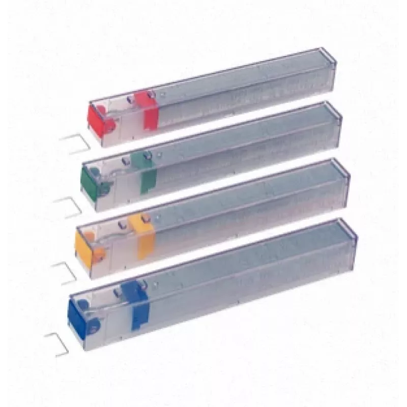 Leitz Heftklammer-Kassette Power Performance K10 26/10 5x210, Heftklammerpack, 1 cm, 210 Heftklammern, 26/10, Grün, 55 Blatt