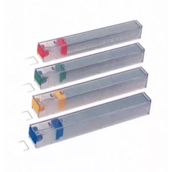 Leitz Heftklammer-Kassette Power Performance K12 26/12 5x210, Heftklammern-Packung, 1,2 cm, 210 Heftklammern, 26/12, Rot, 80 Blatt