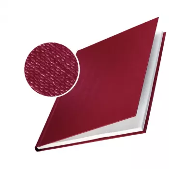 Leitz impressBIND-Einbände Hartleinen 14,0 mm, A4, Karton, Rot, 140 Blatt, 216 mm, 302 mm