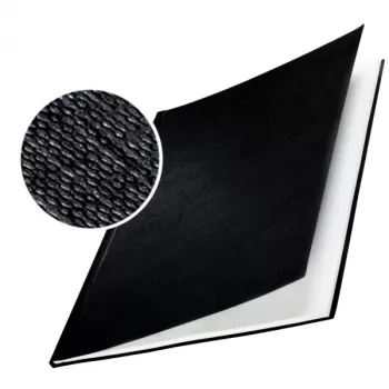 Leitz impressBIND-Hüllen Hartleinen 17,5 mm, A4, Karton, Schwarz, 175 Blatt, 1.75 cm, 216 mm