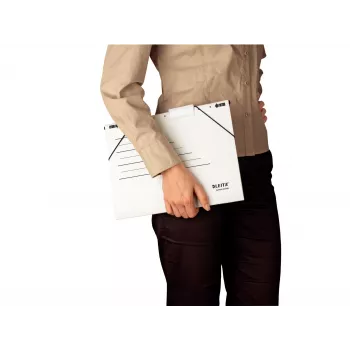 Leitz Hängetasche Alpha Active FSC®, A4, Schwarz, Karton, 348 mm, 260 mm, 90 g