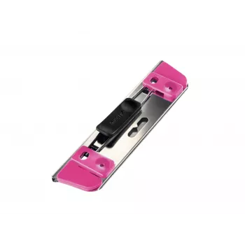 Leitz Hole Punch Active WOW für LAF's, 2 Blatt, Metallic, Pink, Kunststoff, Edelstahl, 8 cm, 5,5 mm, 30 g