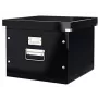 Leitz Click & Store WOW Hängemappenbox, Schwarz, Karton, 357 mm, 285 mm, 367 mm, 1,21 kg