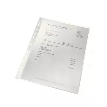 Leitz Recycle A4-Sichthülle, 210 x 297 mm (A4), Transparent, Polypropylen (PP), Hochformat, 80 g/m², 0,1 mm
