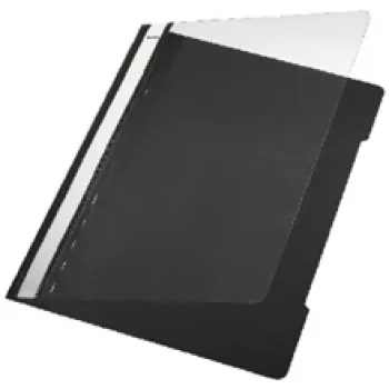Leitz Standard-Plastikordner Schwarz A4 PVC (25) Report-Cover