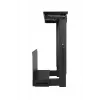 Lindy Sliding Untertisch-PC-Halter, Tischmontierte CPU-Halterung, 30 kg, Schwarz, Stahl, 0 - 360°, 45 cm