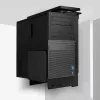 Lindy Sliding Untertisch-PC-Halter, Tischmontierte CPU-Halterung, 30 kg, Schwarz, Stahl, 0 - 360°, 45 cm