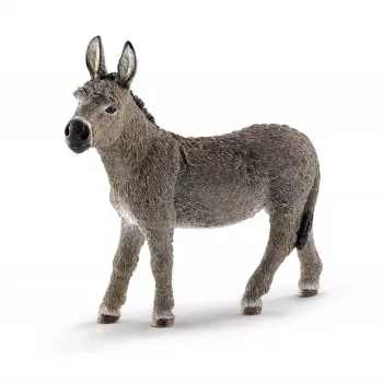 Schleich FARM WORLD Esel Modell 13772, Kunststoff-Sammeltierfigur, mehrfarbig, für Kinder ab 3 Jahren