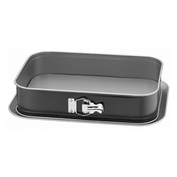 Kaiser Inspiration rechteckige Springform, 35 x 24 cm, 5 L, Stahl