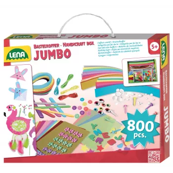 Lena SM42664, Kinder-Bastelset, 8 Jahr(e), Mehrfarbig