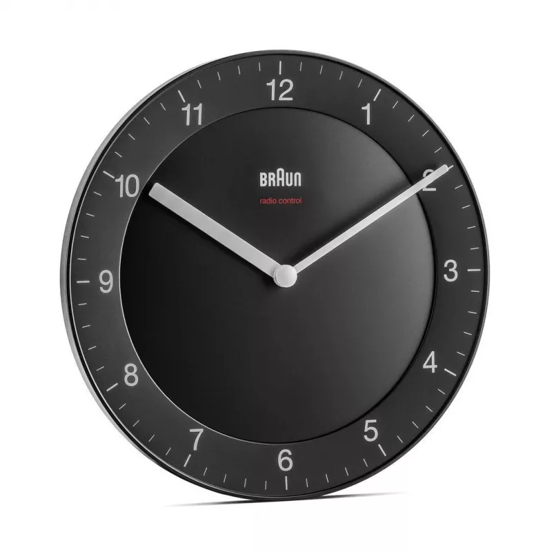 Braun BC06B-DCF Quarzuhr Kreis Schwarz